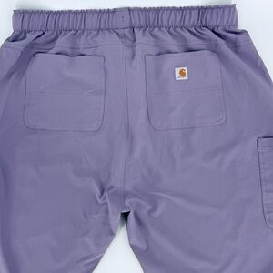 Carhartt Force Scrub Pants 2XL Purple Stretch Medical C53210